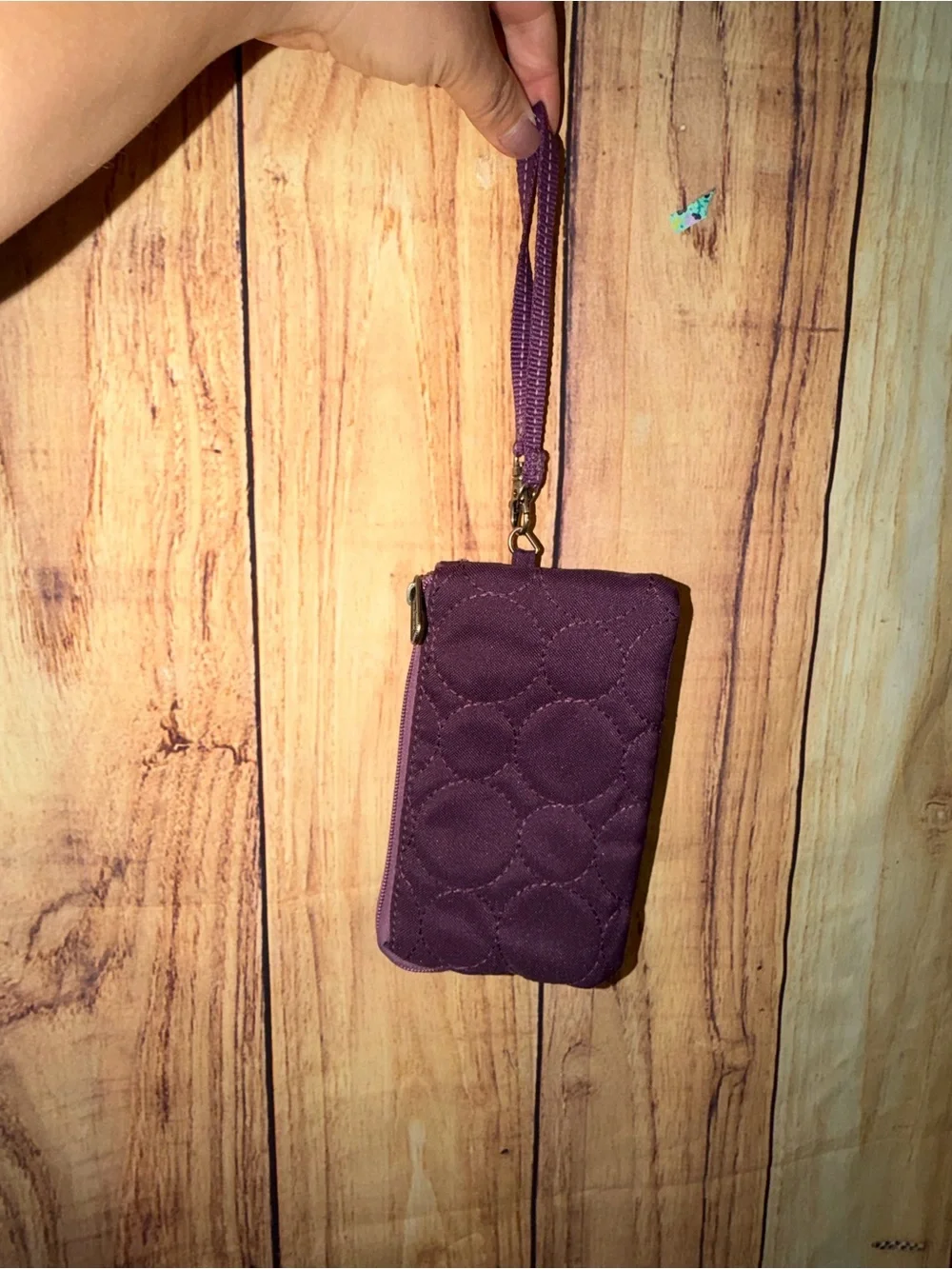 Thirty-one Vary You Wristlet Purple Plum